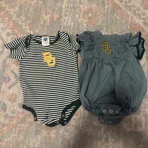 Baylor Onesies - casual and fancy